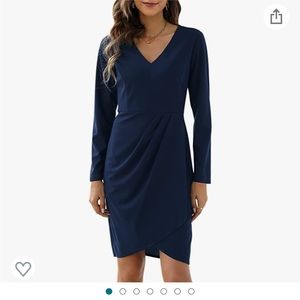 Manydress Long Sleeve Bodycon Dress